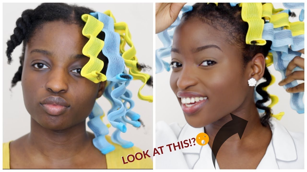 I TRIED WAVEFORMERS ON MY SHORT/MEDIUM NATURAL 4C HAIR