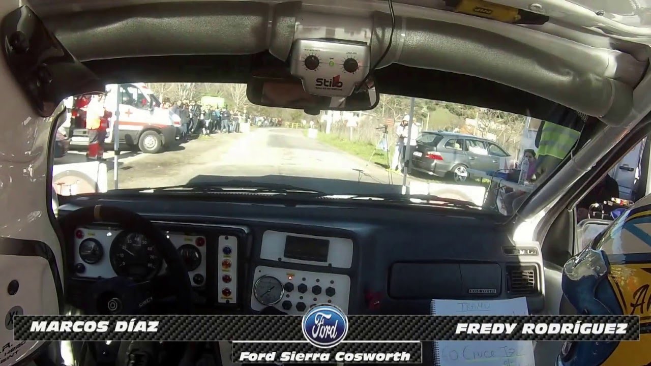 Onboard Marcos Díaz   Fredy Rodríguez I Rallysprint de la Mencía 2016