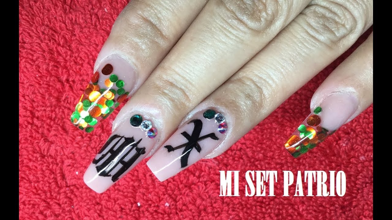 MI SET PATRIO (((VIVA MEXICO))) \ YAYA NAILS