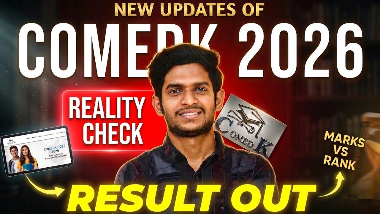 COMEDK 2026 Result Reality 💔 | Result Reality Nobody Told You