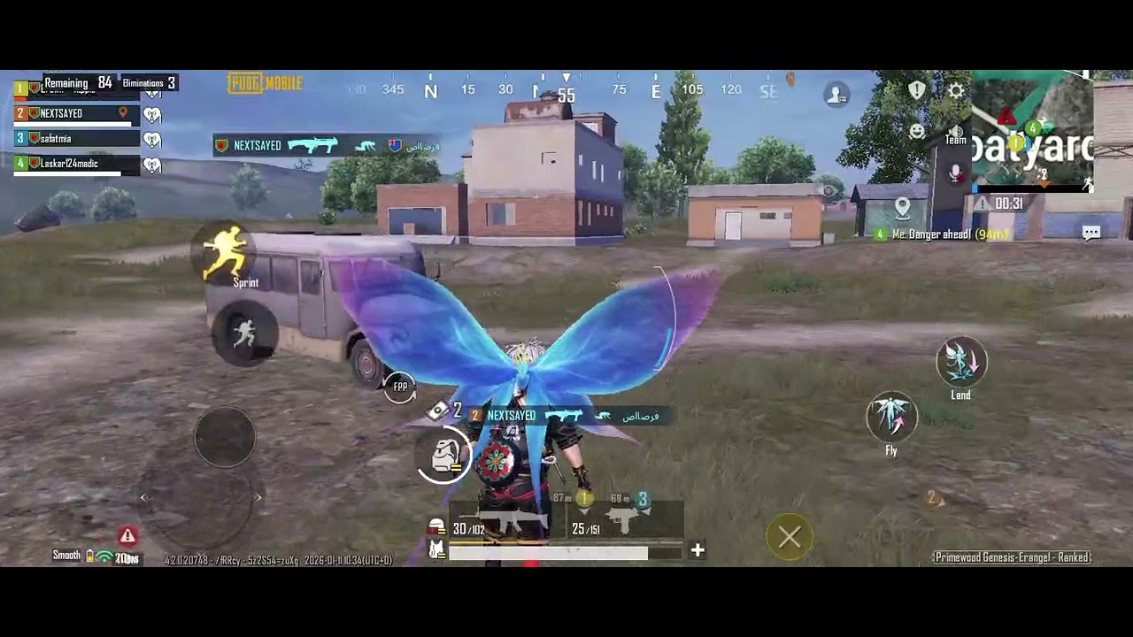 Ranke Erangel🥵 tough Enemy with Random teammates 🥵😵🤐 #Erangel #PUBGM#RandomTeammates #LaskarXGaming🫰