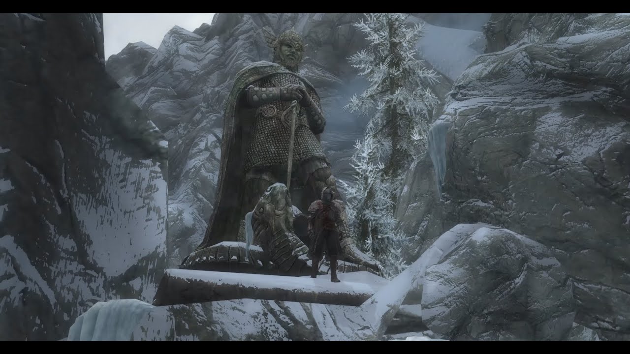 Skyrim: Northern God Armor location at the different shrines