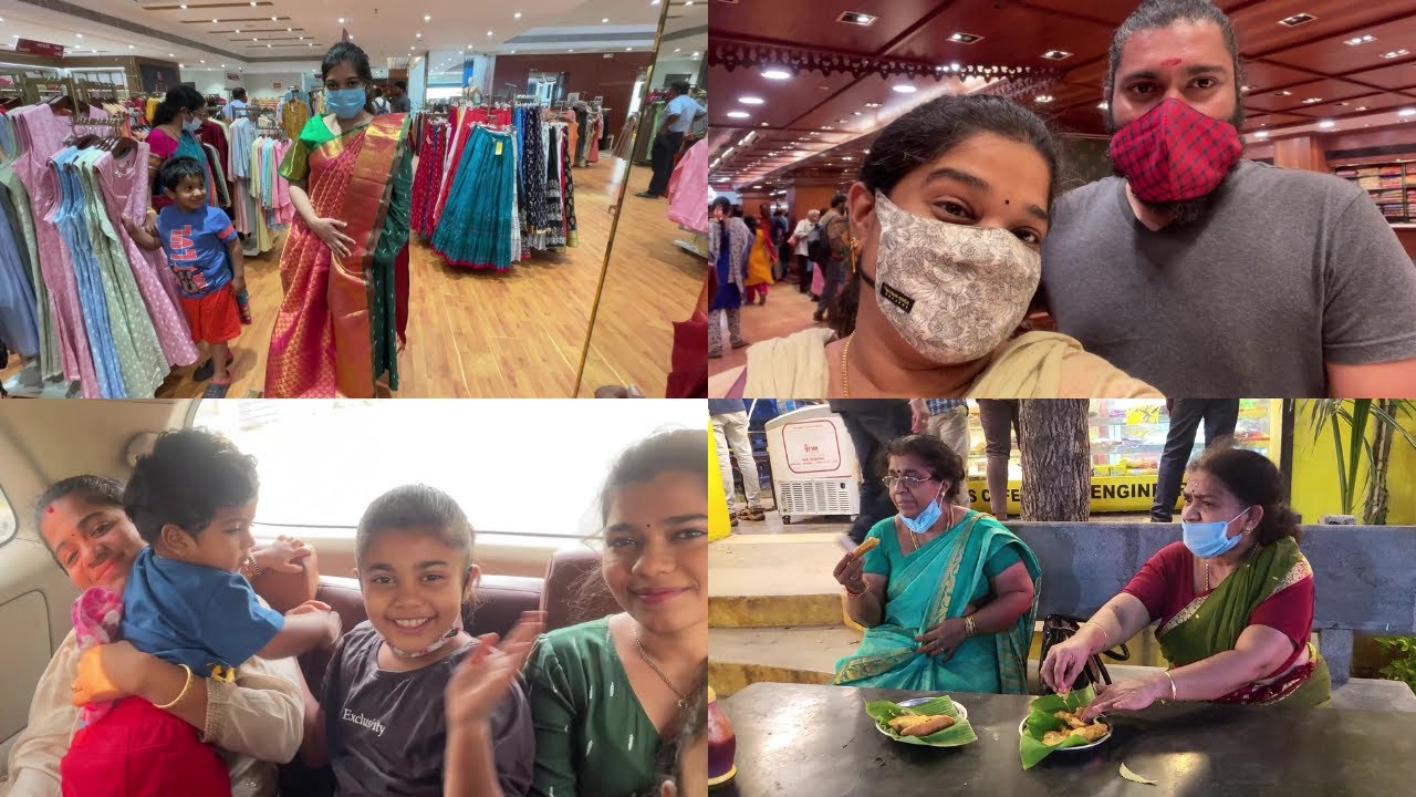 Anusha Muhurtham Pattu Shopping with Maapilai Veedu - Marriage Silk Saree Shopping