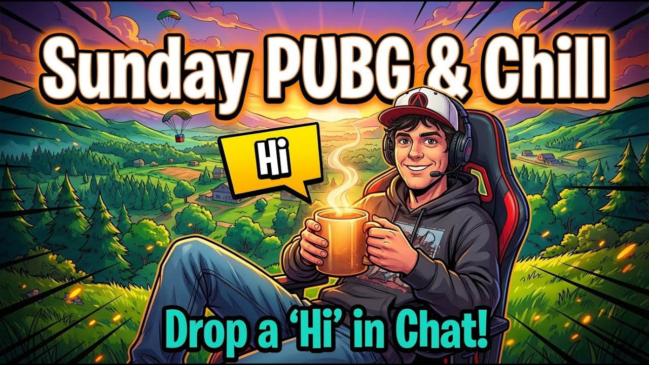 🔴LIVE: PUBG Vibes With Kratzy ☕ | Engagement time