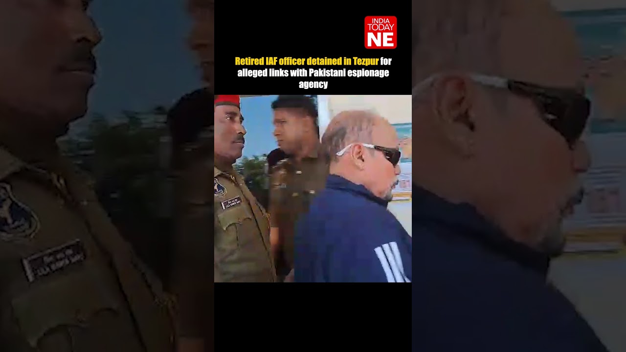 Retired IAF officer detained in Tezpur for alleged links with Pakistani espionage agency