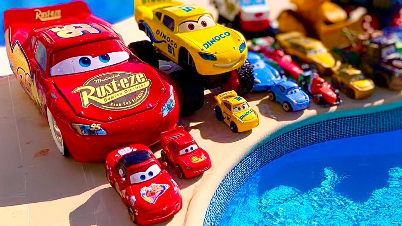 Обзор игрушек Disney Pixar Cars | Молния Маккуин, Финн Макмиссл, Мак, Док Хадсон, Круз Рамирес