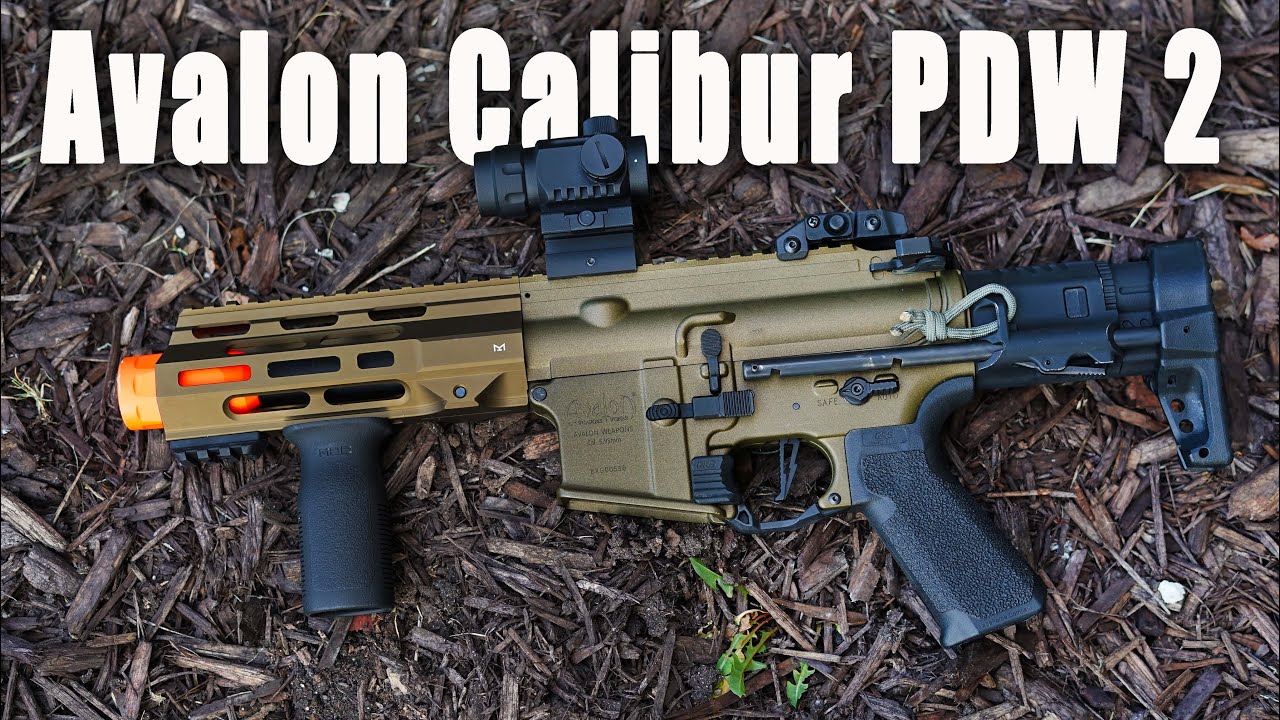 One of my top 5 Airsoft PDWs; A total Review Break Down of the Avalon Calibur PDW 2