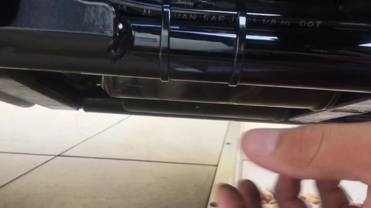 Manutenção: Ajuste da suspensão traseira Harley Davidson Fat boy (HD)