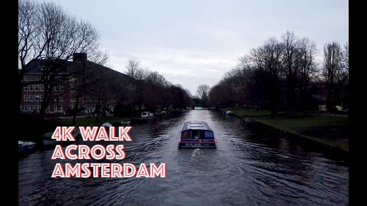 4K City Walk : Amsterdam Zuid to Vondelpark : Early Morning Walk 232