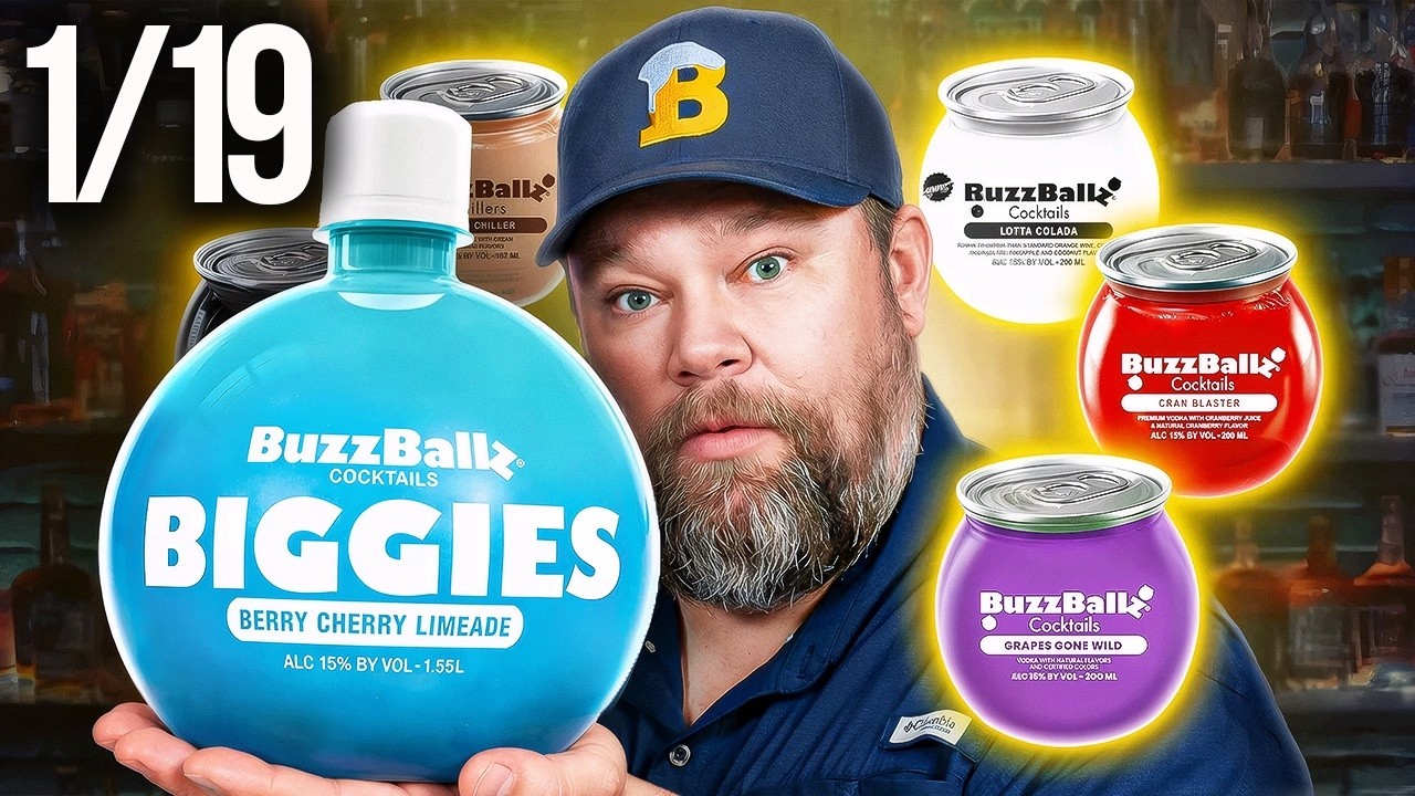 Мы выпили 19 бутылок BuzzBallz и попытались составить их рейтинг.