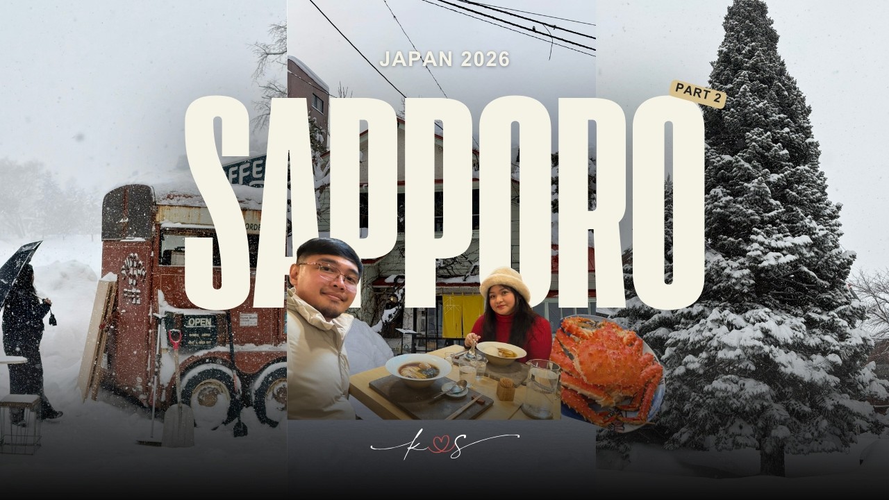 How we spent our last 48 hours in Sapporo (Is King Crab worth the splurge? 🦀) | Japan 2026