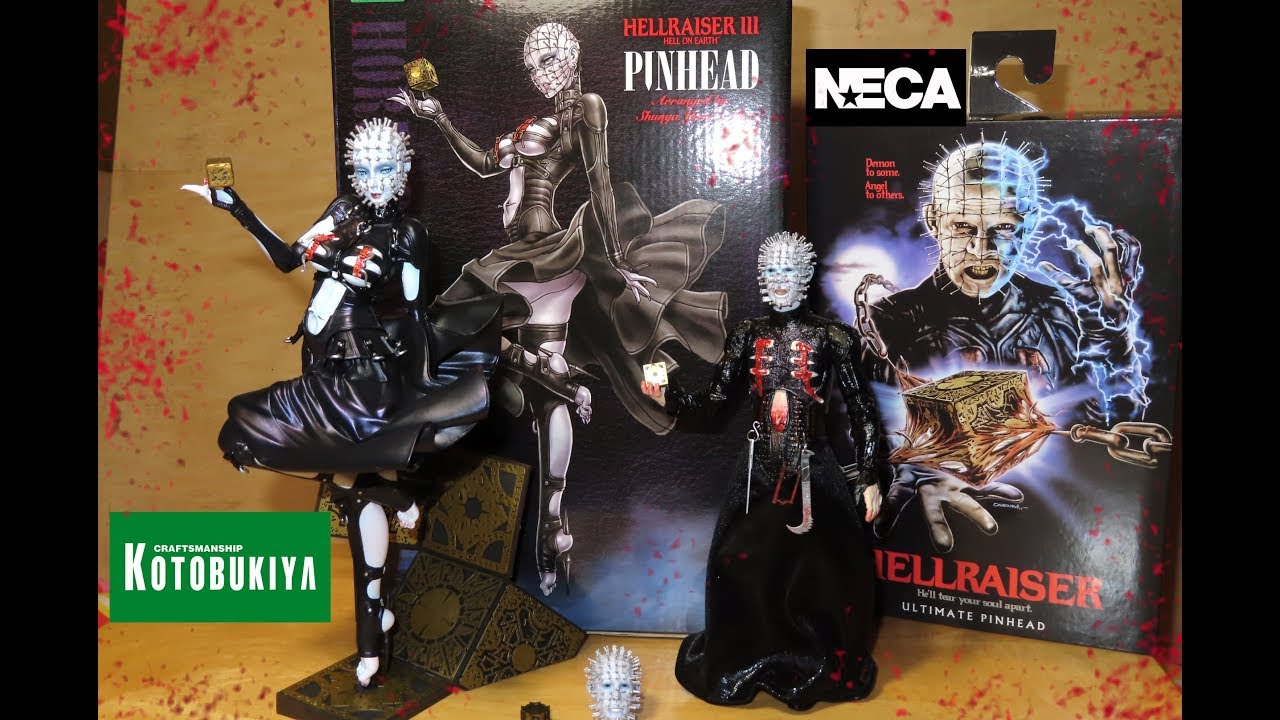Kotobukiya Bishoujo & Neca Ultimate HELLRAISER PINHEAD Figure!