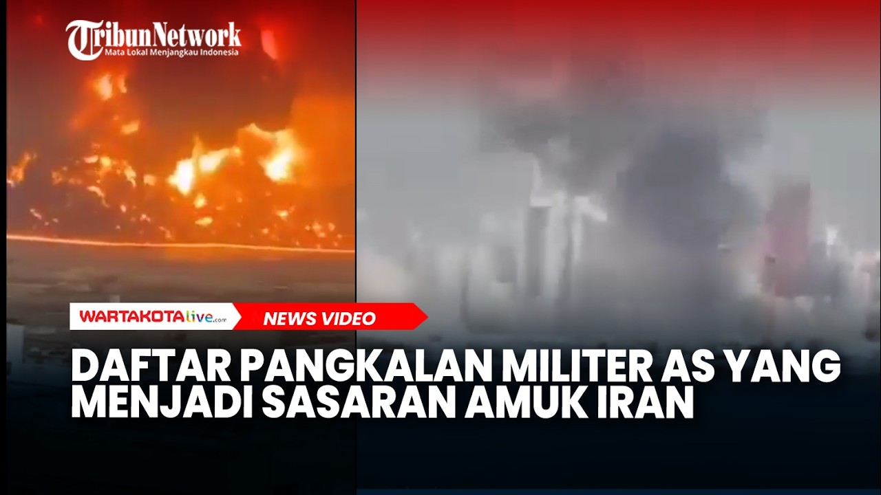 Daftar Pangkalan Militer AS yang menjadi Sasaran Amuk Iran