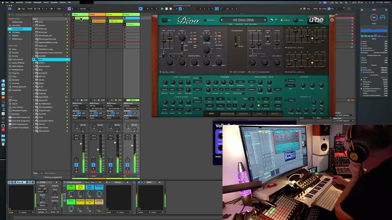 Space Ambient with DIVA