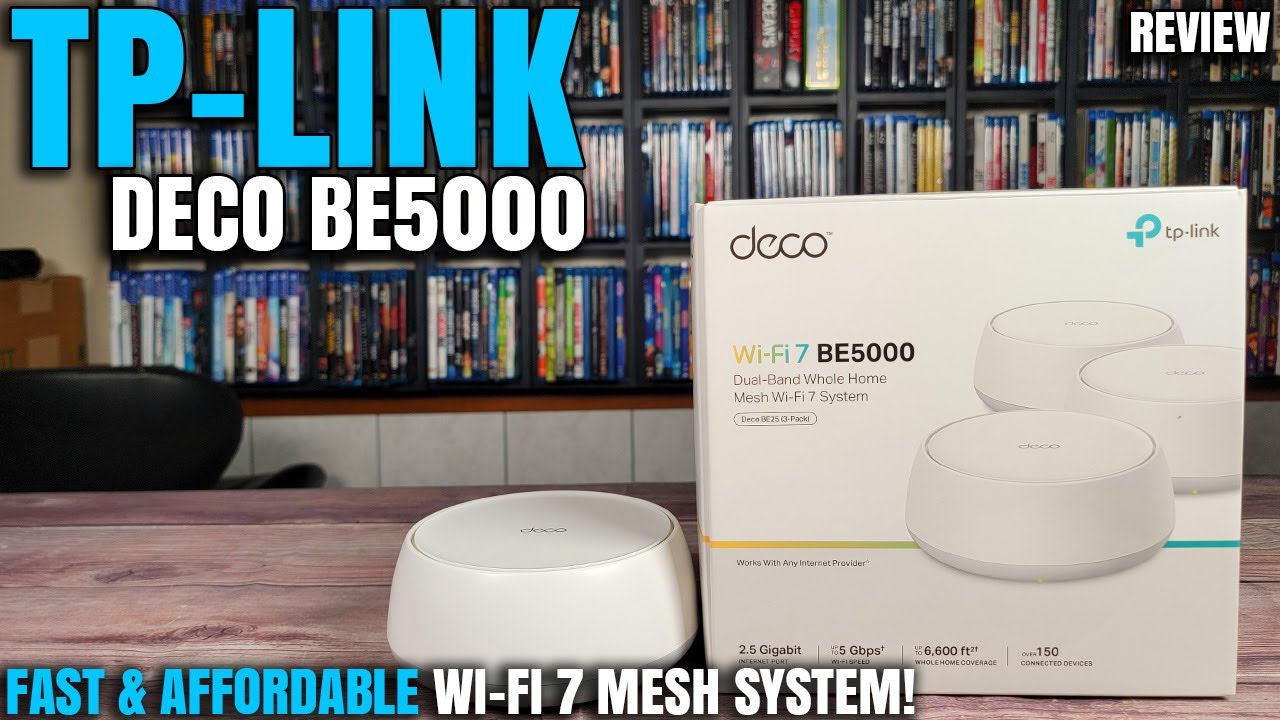 Наконец-то быстрая и доступная система Wi-Fi 7 Mesh! | Обзор TP-Link Deco BE5000