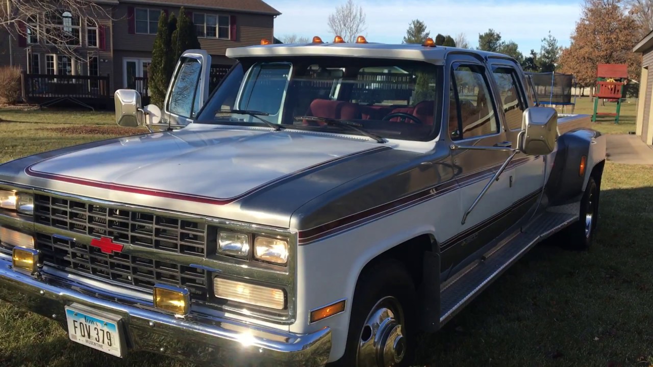 1989 Chevy R3500 Silverado Dually 3+3