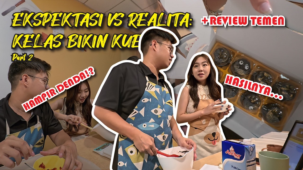 Ekspektasi vs Realita: Kelas Bikin Kue di 自己做 烘焙聚樂部 Taiwan! + Review Jujur dari Temen