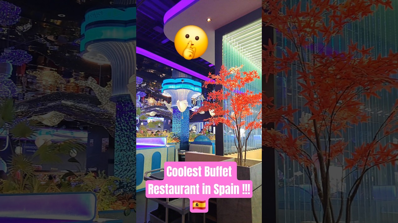 Coolest Buffet Restaurant in Spain 🇪🇸🍣 | WOK Pac&iacute;fico Madrid