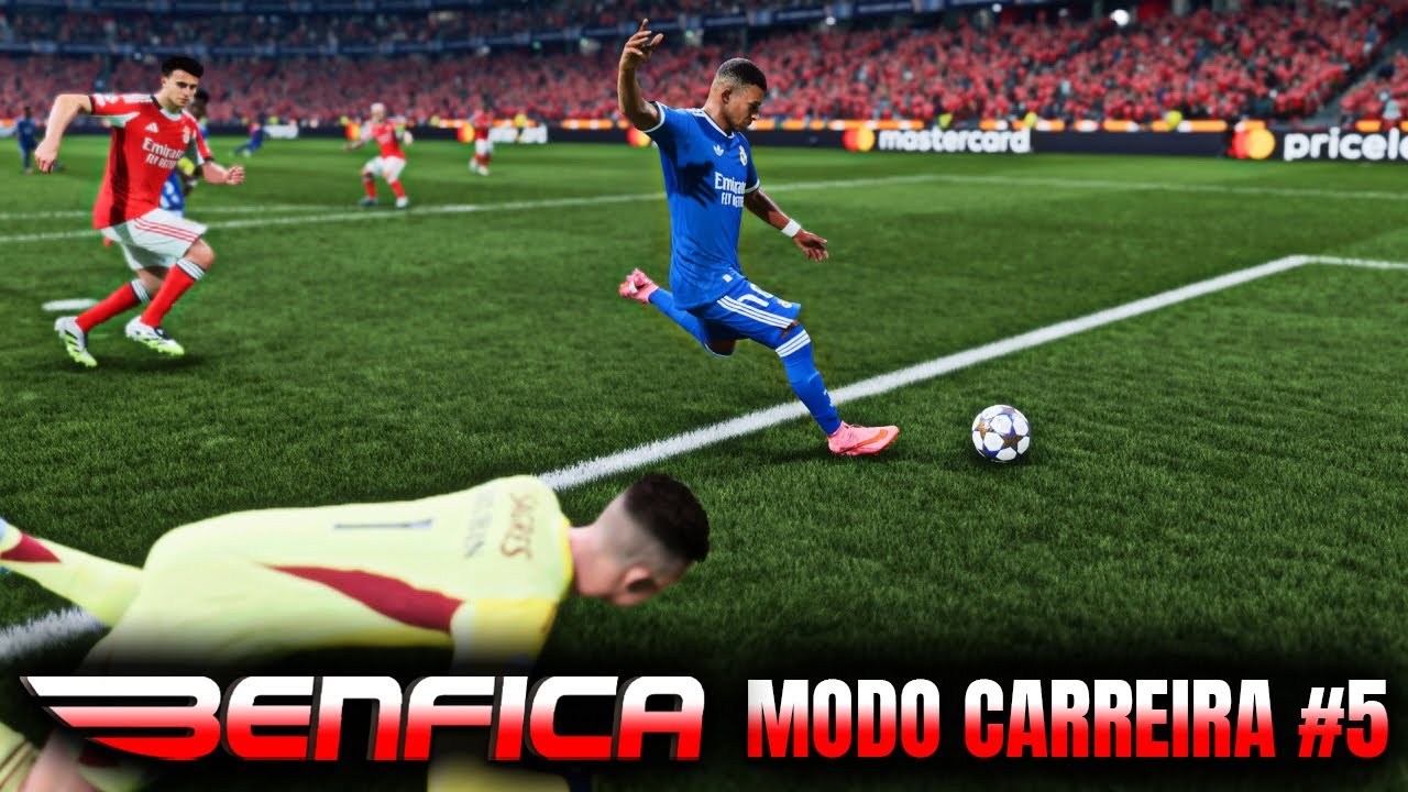 EA FC 26 MODO CARREIRA #5 | SL BENFICA VS REAL MADRID!!