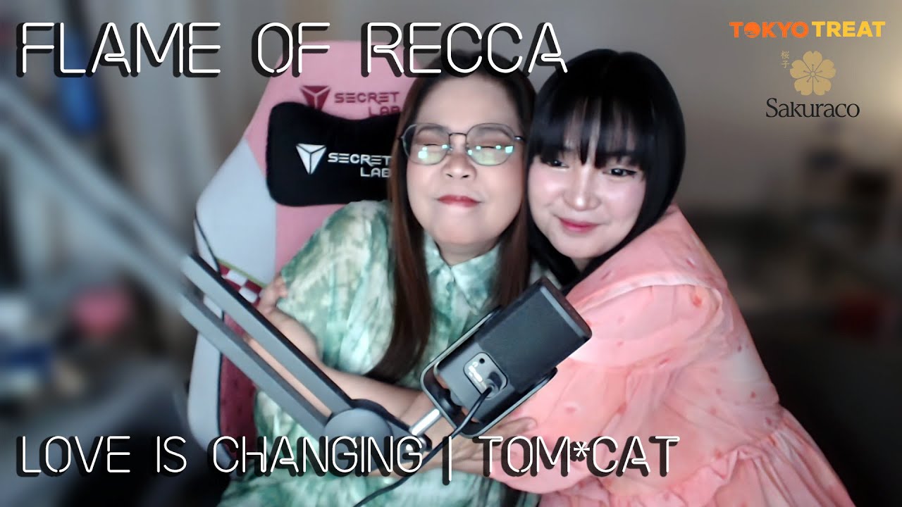 FLAME OF RECCA ED - Love is Changing | TOM*CAT |  Cover by SACHI GOMEZ feat. MY MOM