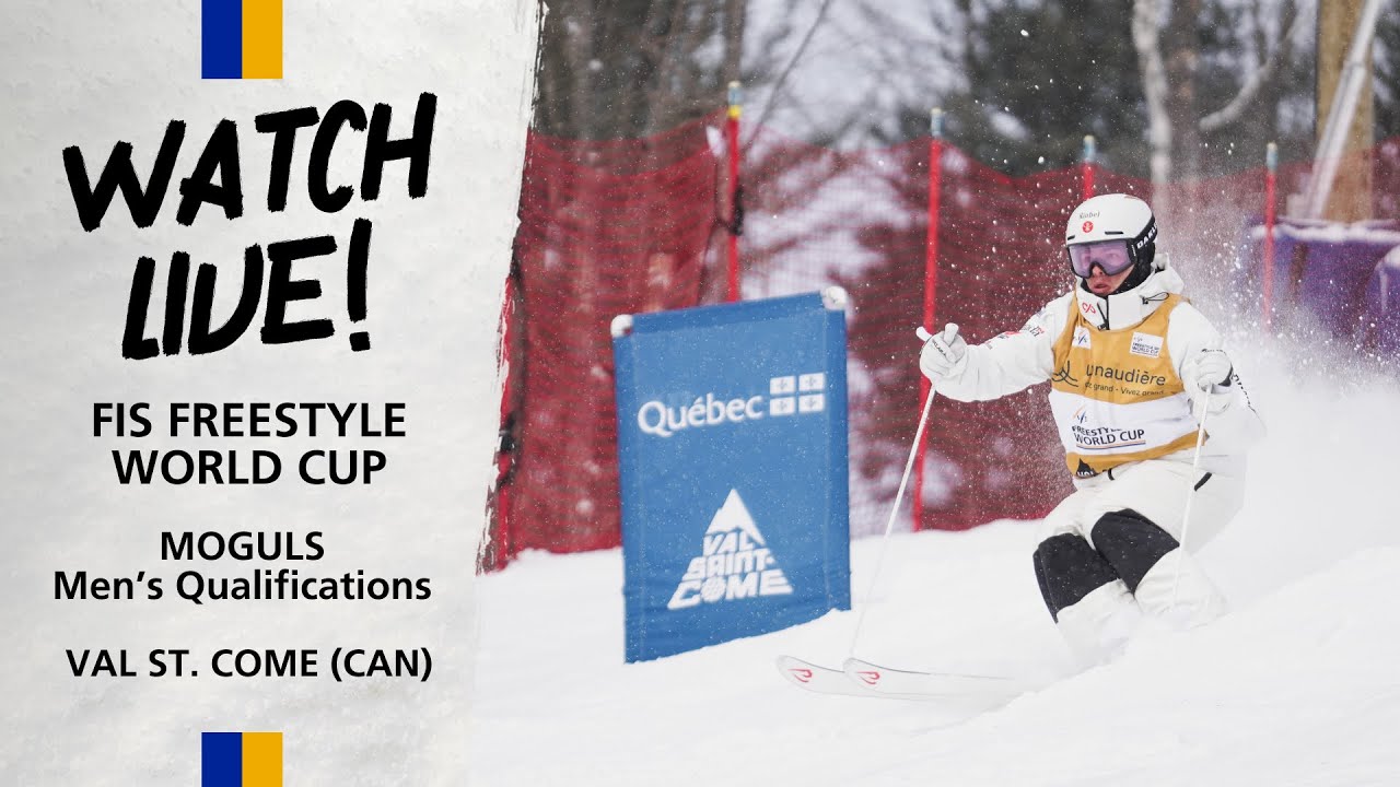 LIVE | Val St. Come - Men’s Qualifications - Moguls | FIS Freestyle Skiing