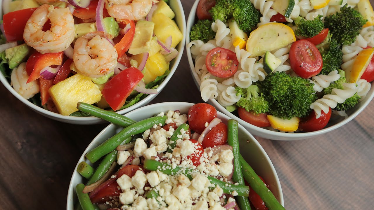 3 Fresh Summer Salads