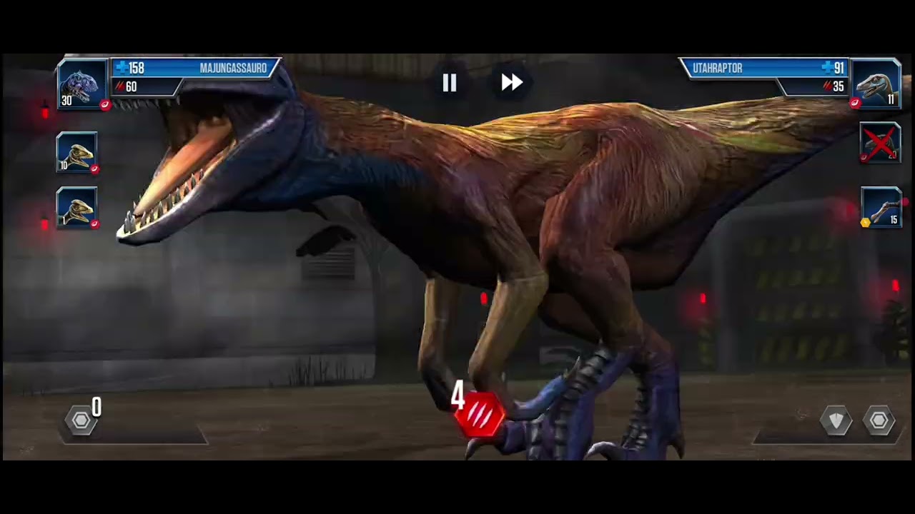 Jogando Jurassic World jogo