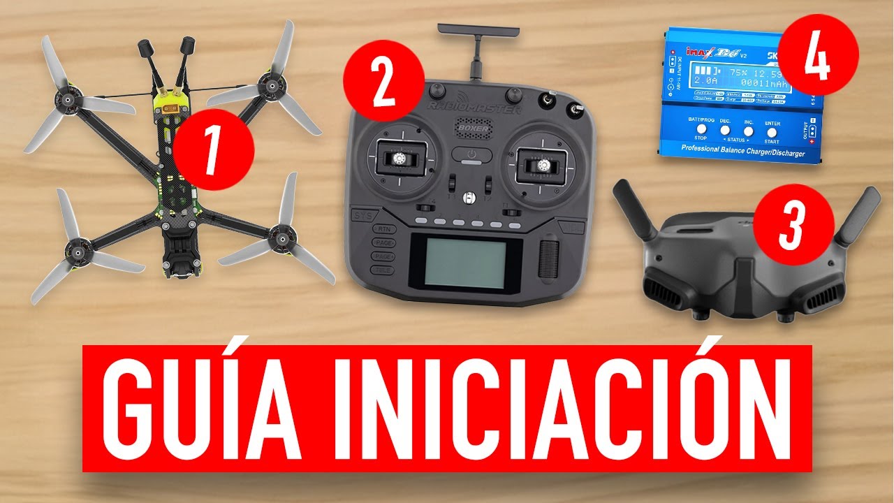 Aprende Como empezar Con Drones FPV 2024 (novatos)