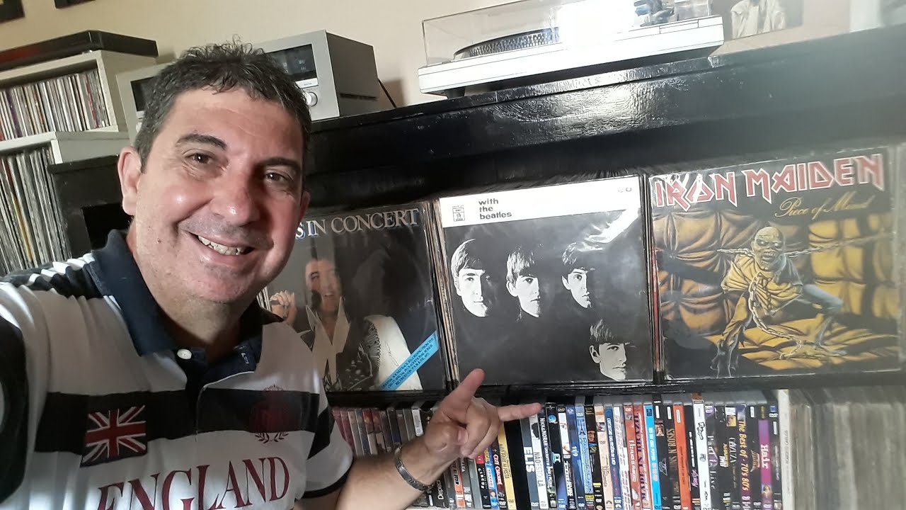 Vídeo Especial Mostrando Minha coleção de Discos de Vinil.