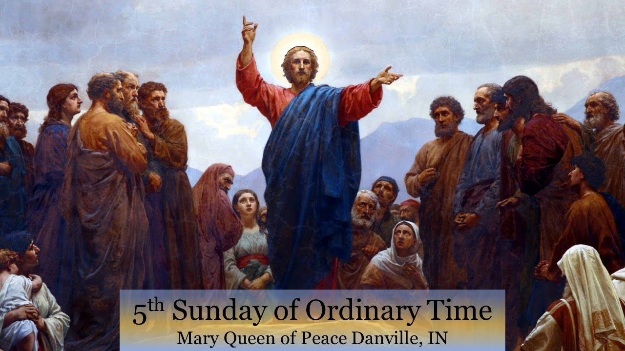 2-8-26 5th Sunday in Ordinary Time - Mary Queen of Peace, Danville, Indiana