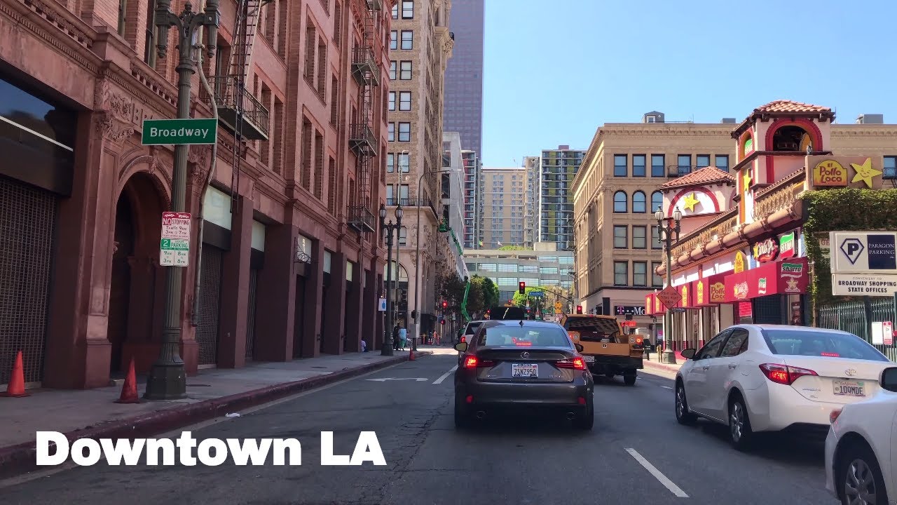 🔴  Downtown Los Angeles LA Realtor Driving Tour 4K