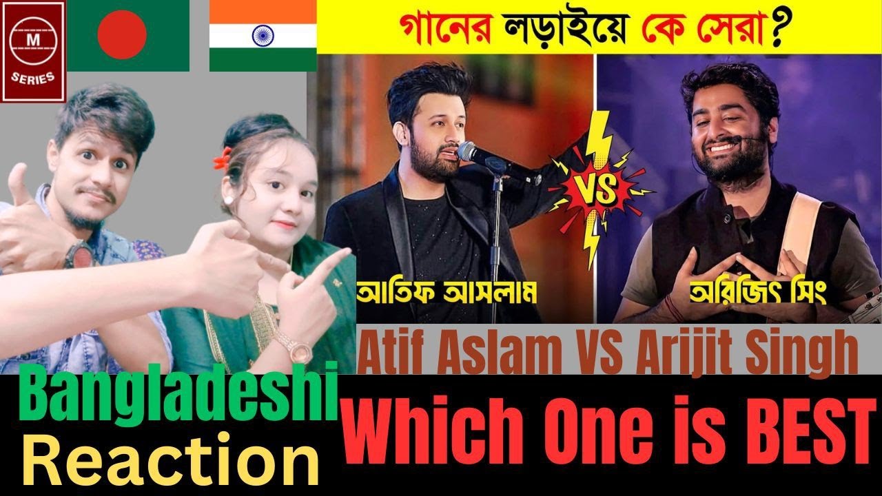 Atif Aslam VS  Arijit Singh Songs Which One Is BEST? Battle of Voice