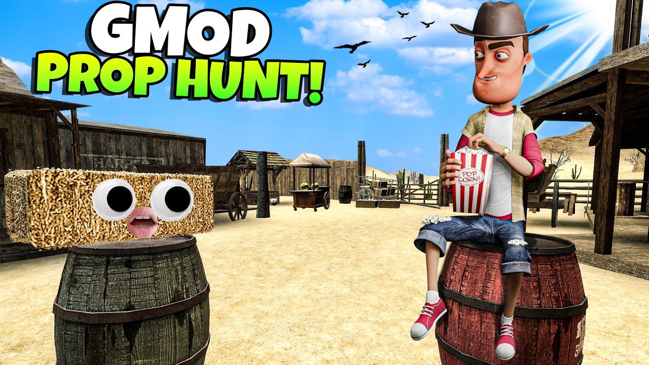 Our Wild West Prop Hunt Got WAY Out of Control in Gmod!