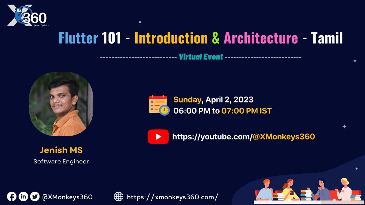 Flutter 101 - Introduction & Architecture - Tamil