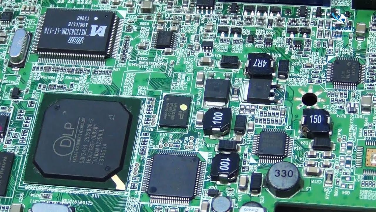 InFocus IN2124 Projector motherboard Parts Information