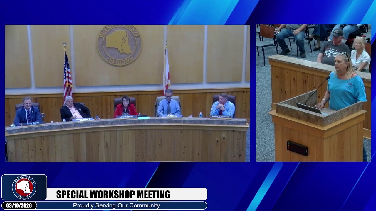 Special Workshop Meeting March 10th, 2026