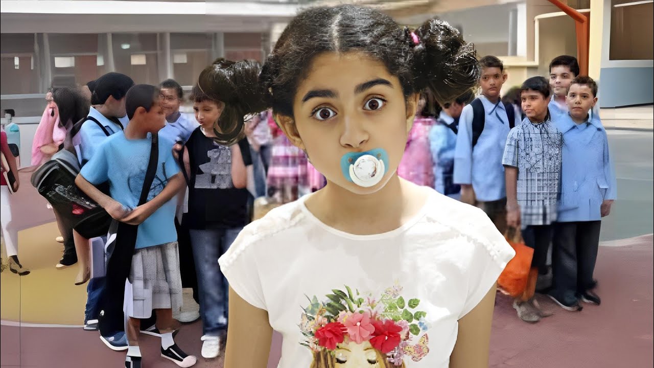 فاش كتكون بنتك كبيرة وكتمشي لمدرسة بلهايا😱