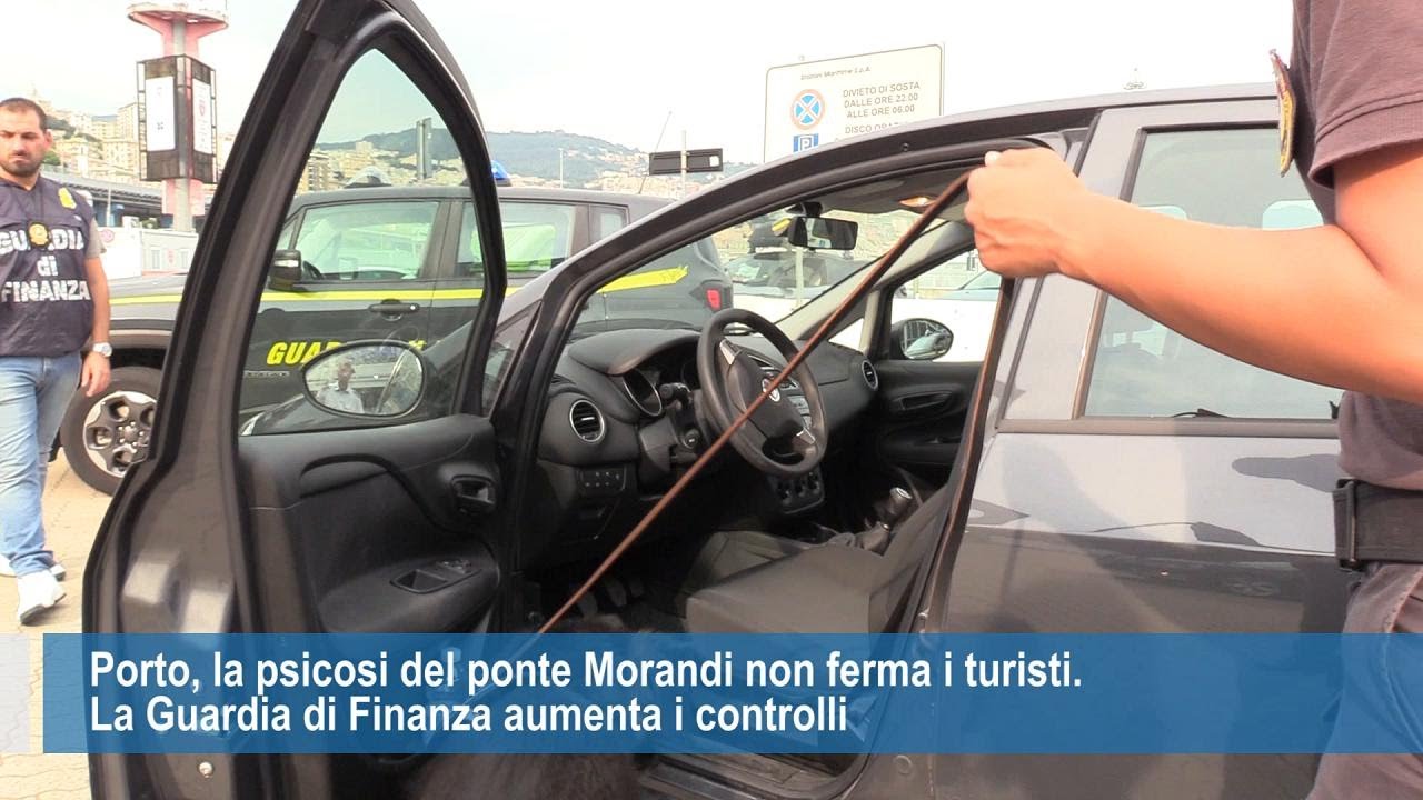 Dell e Annie: il lavoro dei cani antidroga che controllano i turisti al terminal traghetti