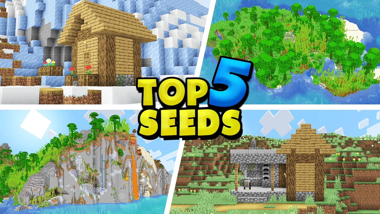 Top 5 EPIC SEEDS for Minecraft 1.18.2! (Best Minecraft Seeds)