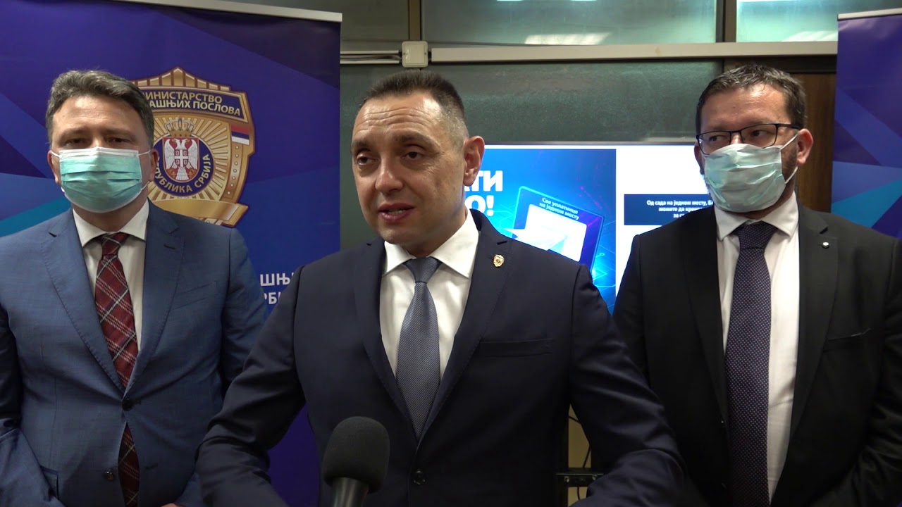 Ministar Vulin - Više od 300 usluga koje pruža MUP od danas možete platiti elektronskim putem