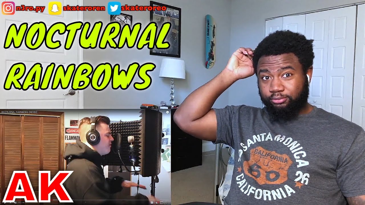 AK - NOCTURNAL RAINBOWS REMIX - REACTION
