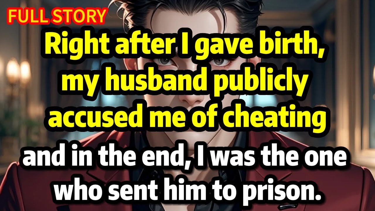 Right after I gave birth, my husband publicly accused me of cheating —  I sent him to prison......