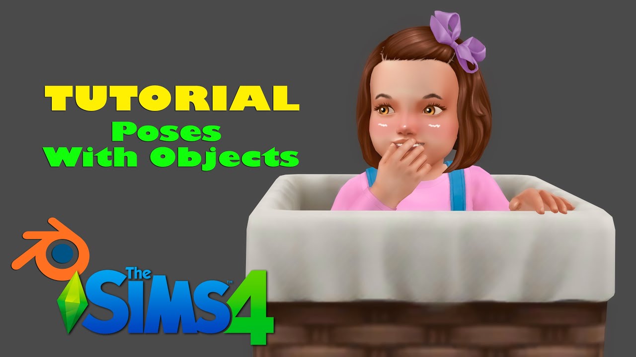 The Sims 4 Tutorial - How To Make Poses With Objects