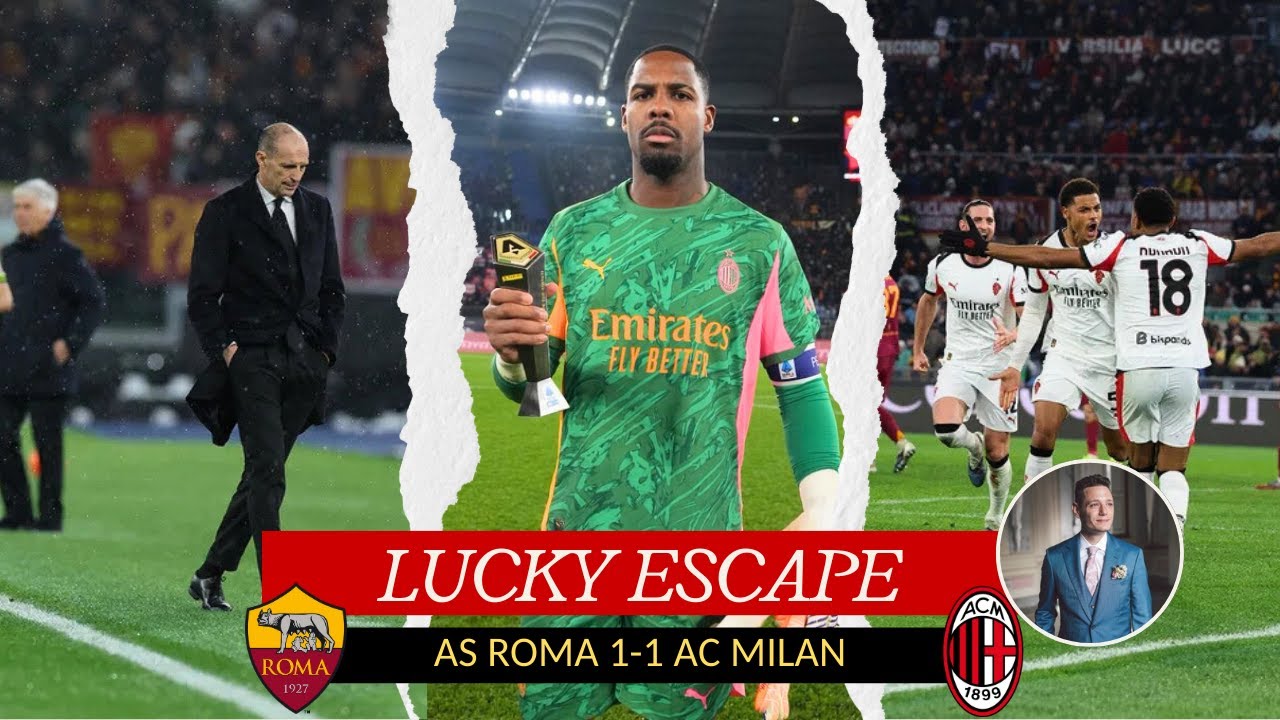 Milan BARELY ESCAPE with 1 point against Roma ft.@WayneInRome - AC Milan Zone Podcast