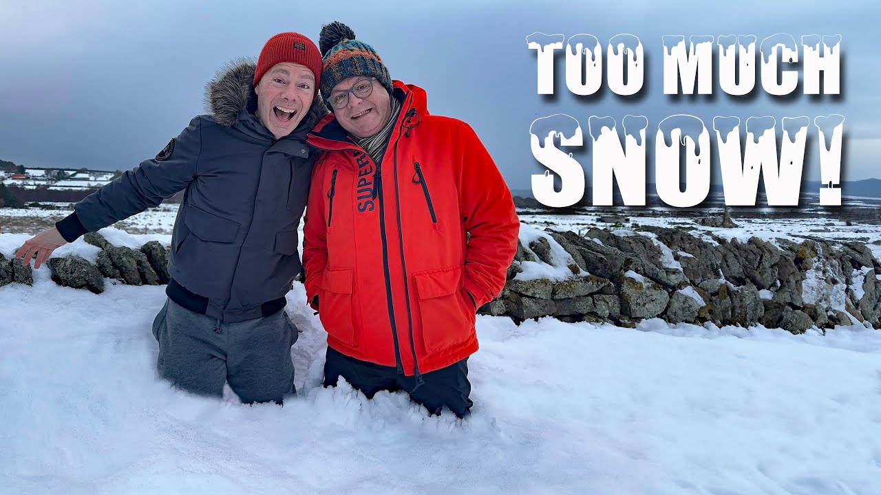 CRAZY Snowfall Buries Our Croft under a FOOT of Snow! Ep. 270.