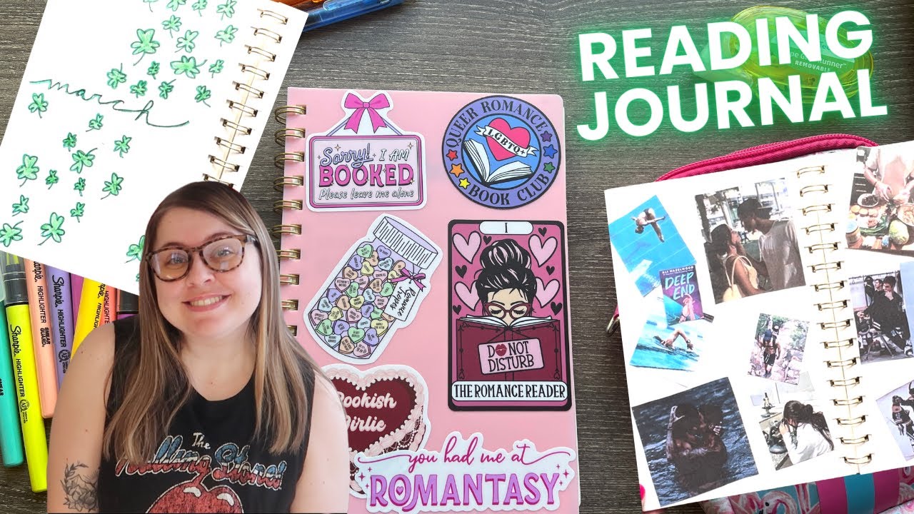 Reading Journal Update - February Wrap-Up and March Setup | bullet journal inspo 📚📓📖