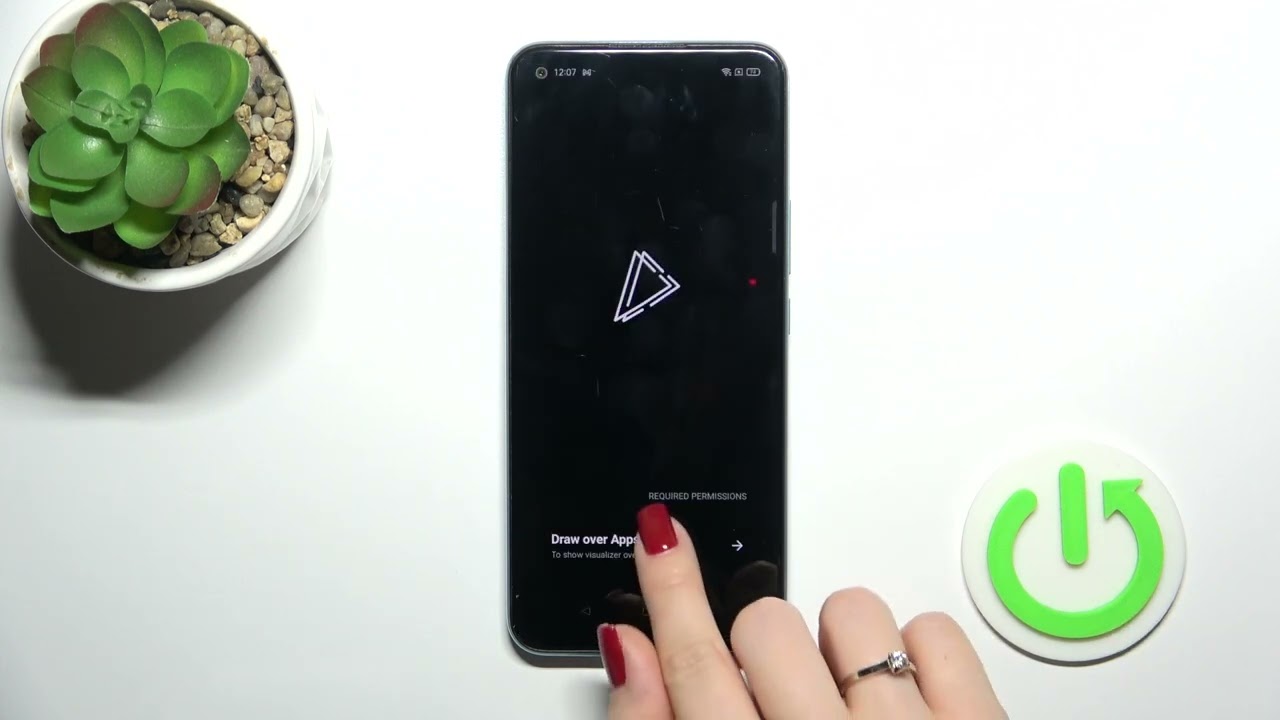 How to Turn On AOD option on REALME C17 &ndash; Muviz Edge App