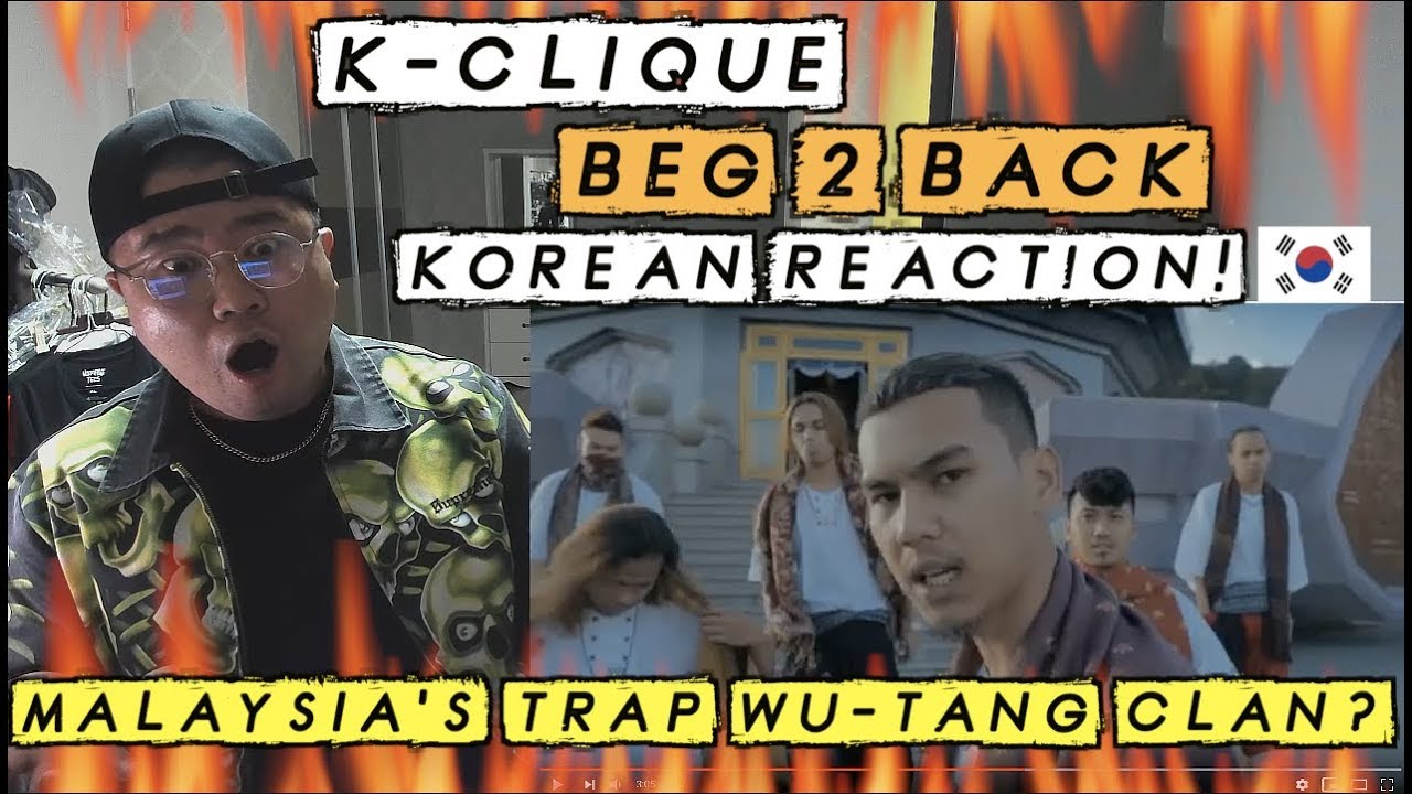 [ENG SUB][Korean Reaction] K-CLIQUE | BEG 2 BACK (OFFICIAL MV)