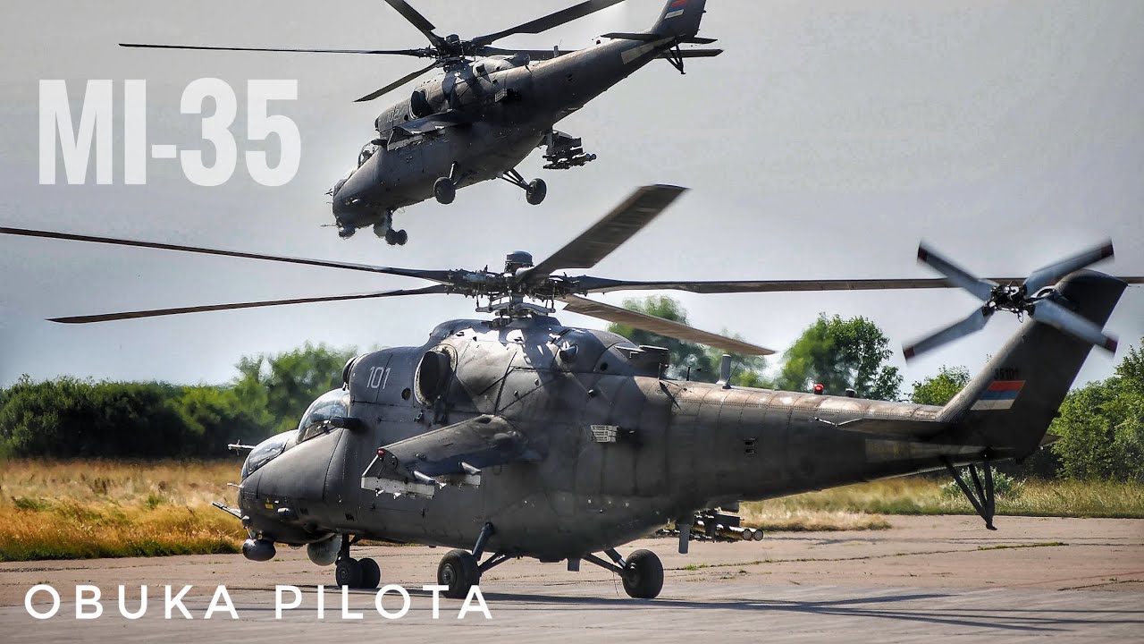 RV SRBIJE | Mi-35M Obuka Pilota