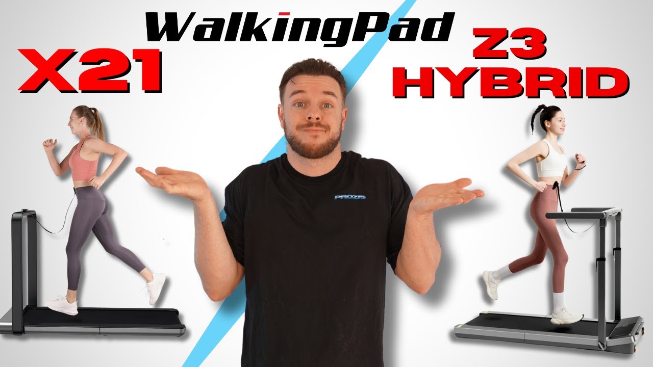 WalkingPad X21 vs Z3 Hybrid+ | Tapis de course Pliable | Avis & Comparaison